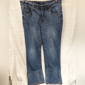 Classic Blue Areopoatale Denim Jeans 32x32 Relaxed Fit